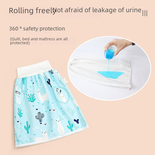 Baby Training Pants, Waterproof Diaper Underwear Bedwetting Aid, Large Size Washable Potty Training Pad, Leak-Proof Baby Diaper Cover