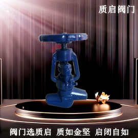 J61Y-100I高温铬钼钢截止阀质启电站焊接式铬钼钢截止阀550℃DN20