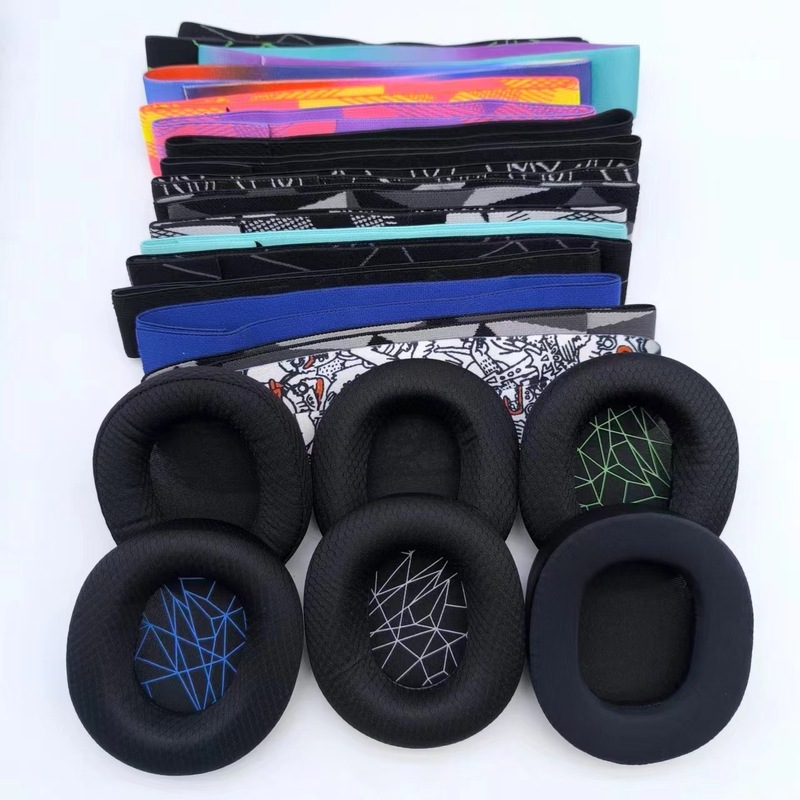 Suitable for steelseries sairui Arctis 3 cold ice 5 7 earphone cover sponge cover earmuffs cotton pad earmuffs Suitable for steelseries sairui Arctis 3 cold ice 5 7 earphone cover sponge cover earmuffs cotton pad earmuffs