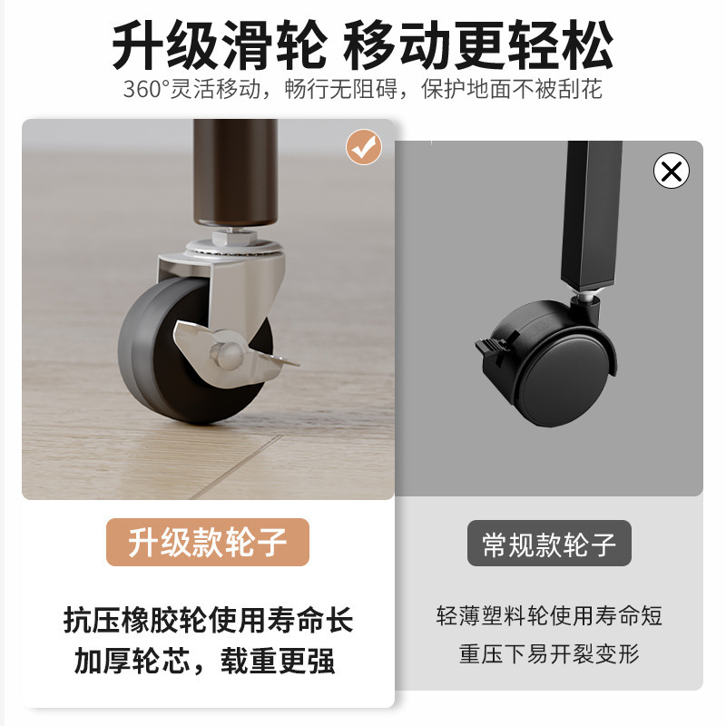 移動可能なベッドサイドのキャビネットサイドの家庭用リビングルームのベッドサイドのカート|undefined