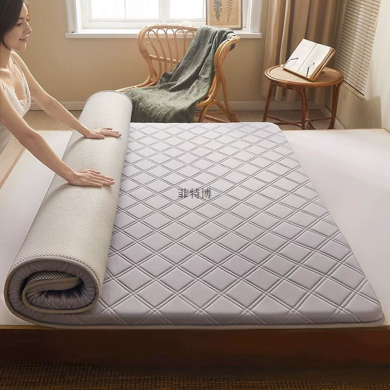 Sponge foldable mattress for home use for elementary school students, increased thickness, 1.5meter