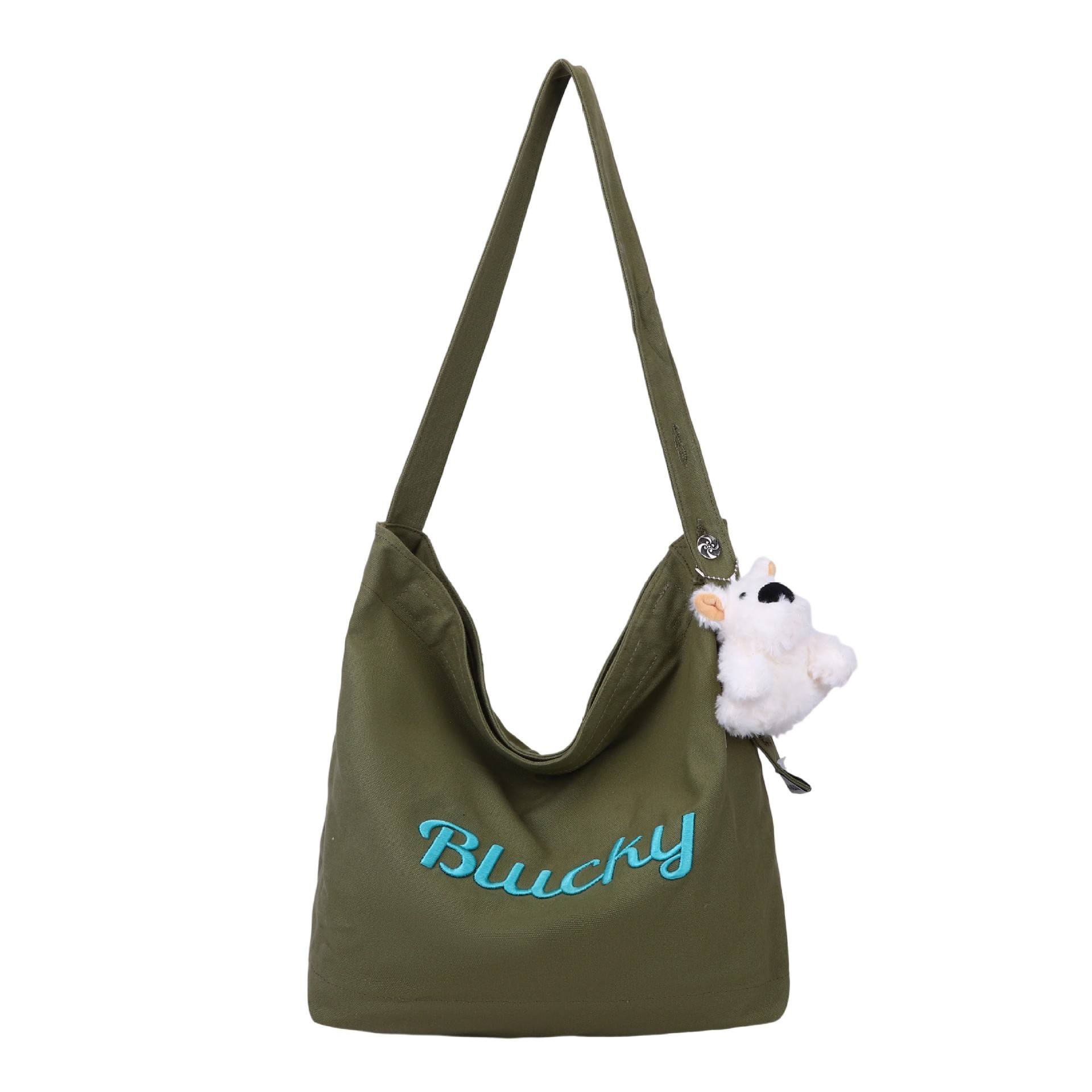 letras extranjeras, bolsas de hombro para niños y niñas, lindos colgantes de oso, bolsas de mochila para bebés, bolsas de lona para niños de gran capacidad, moda