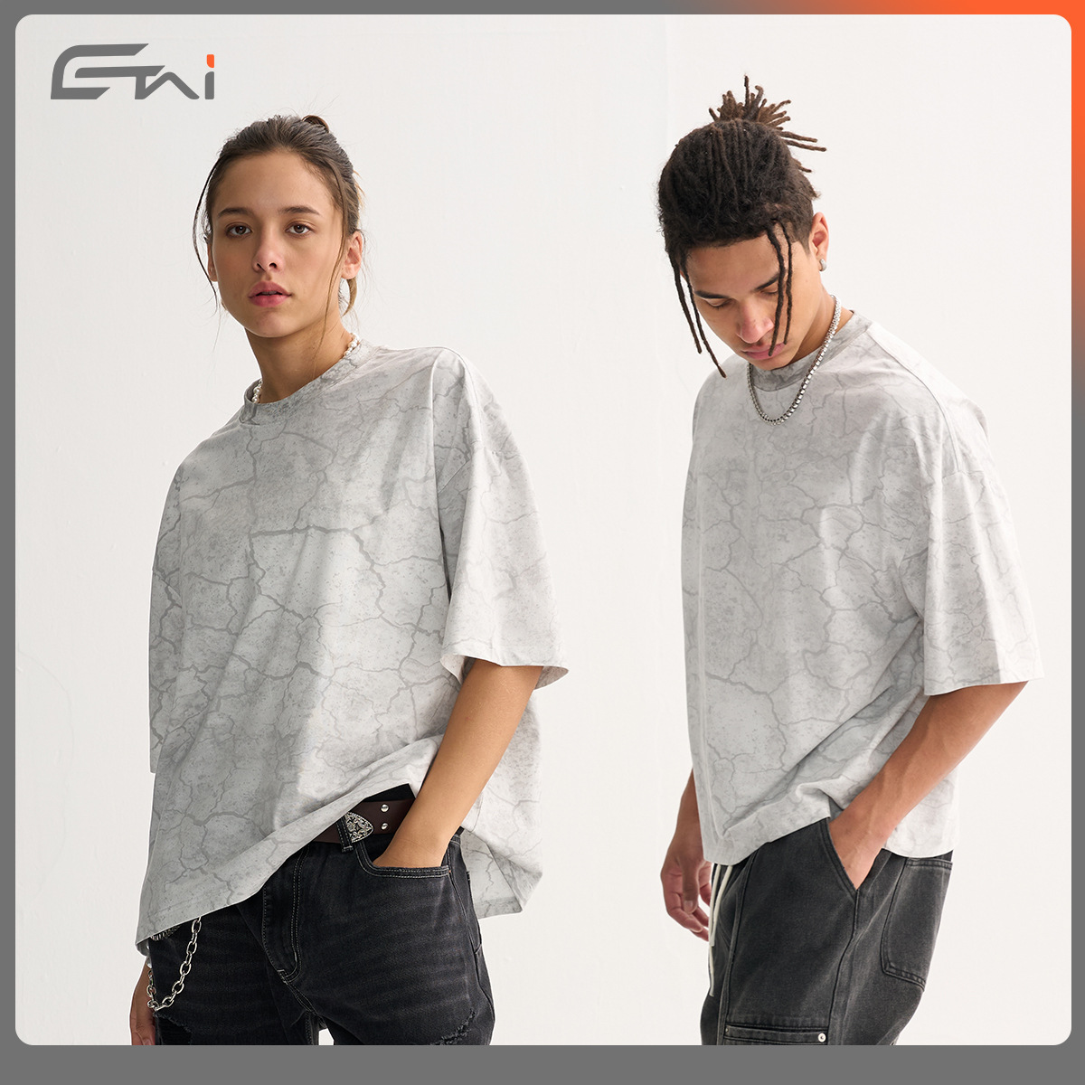ETAI ropa de hombre de verano retro camiseta de hombre marca de moda adolescente de alta calidad corta versión ancha casual hombre mangas cortas