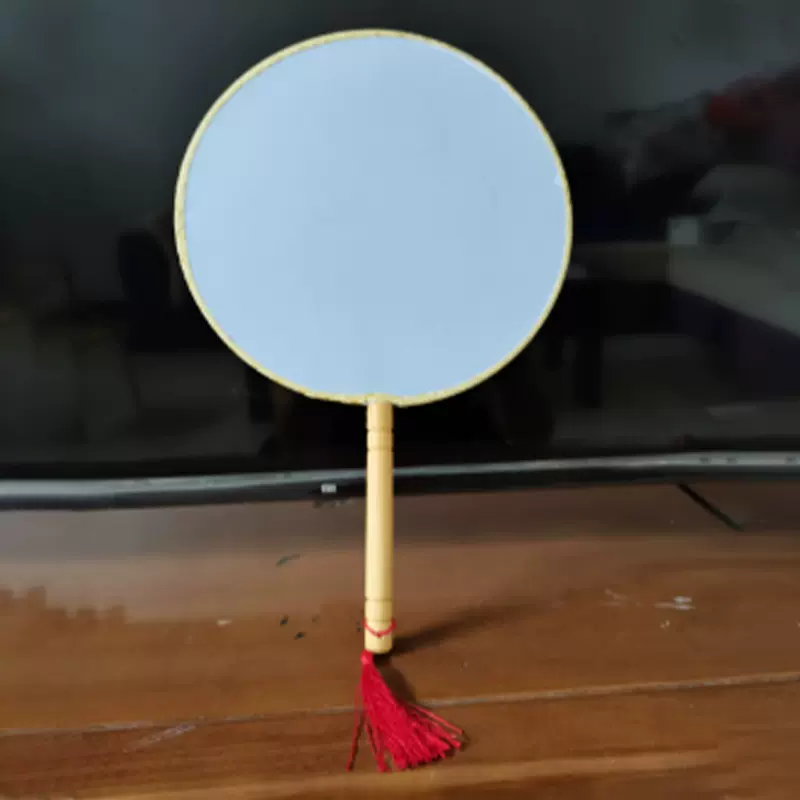 日式摆饰通用纯黑扇子刻字竹洒金禅意夜店折扇