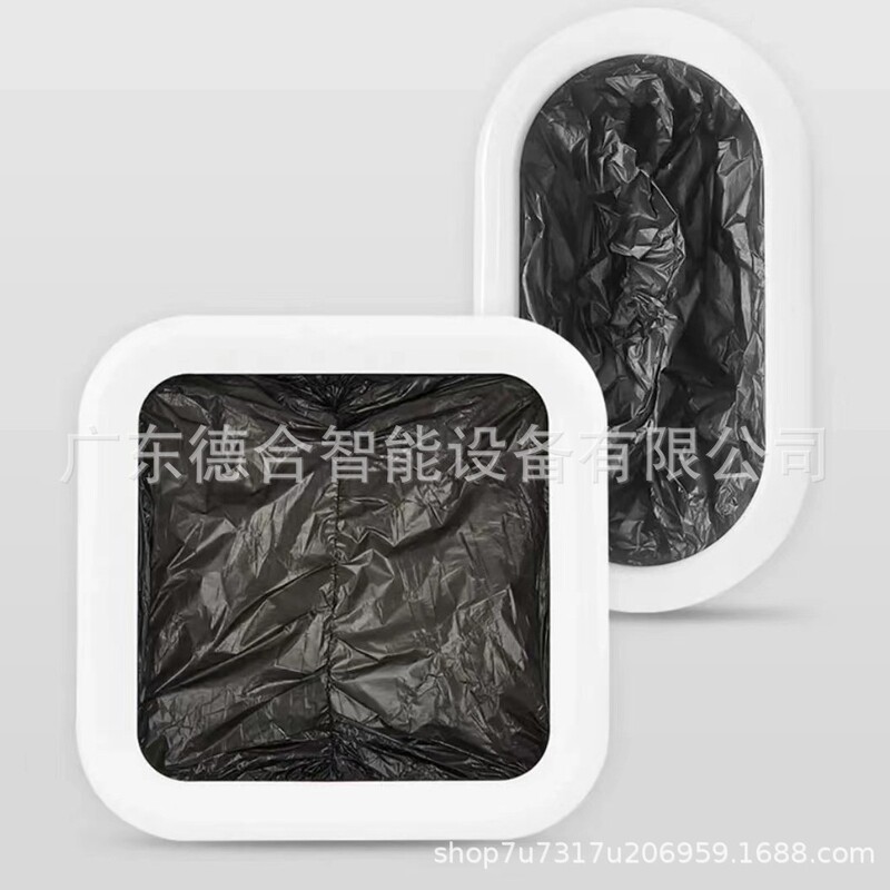 Wholesale Tuoniu Special Garbage Bag Adapted to Smart Trash Can T3 Thickeneded and Enlarged Black Automatic Packing Bagging