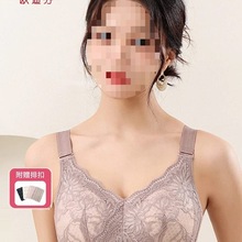 Ordifen/欧迪芬聚拢内衣文胸薄款蕾丝全罩杯无痕大胸显小欧若风棉