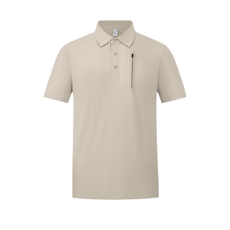 Camiseta de polo de tamaño grande personalizada camiseta transfronteriza ropa de trabajo camiseta cultural bordada logotipo impresa nylon ropa de trabajo de manga corta personalizada
