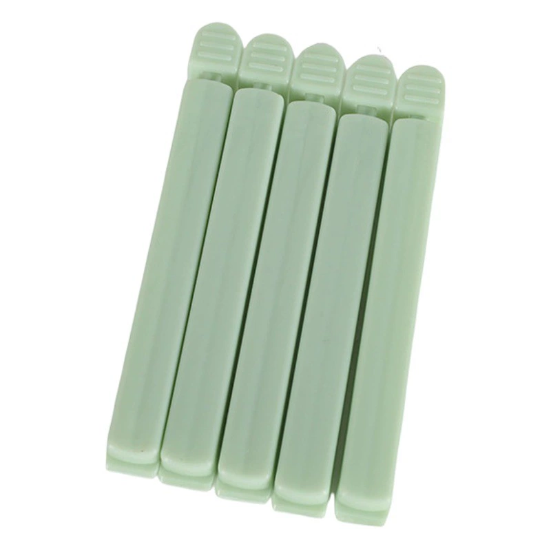 Набор из 5 зажимов для герметизации продуктов, зажимы для сохранения свежести закусок, зажимы для герметизации пакетов с приправами, для хранения