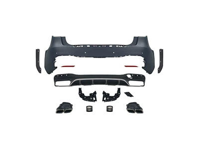 rear large enclosure cover leaf | Big Surrounded - gls-modified-gls63-rear-surround