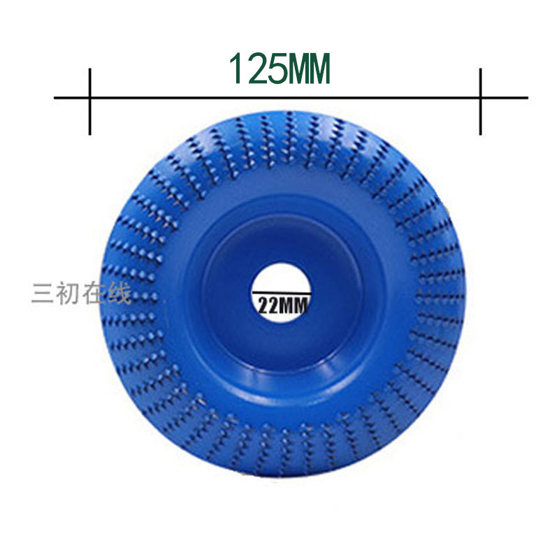 125mm Thorn Placa de carpintería pulido disco de molienda de plástico 110mm amoladora angular rueda de pulido eléctrico bandeja de té herramienta de corte