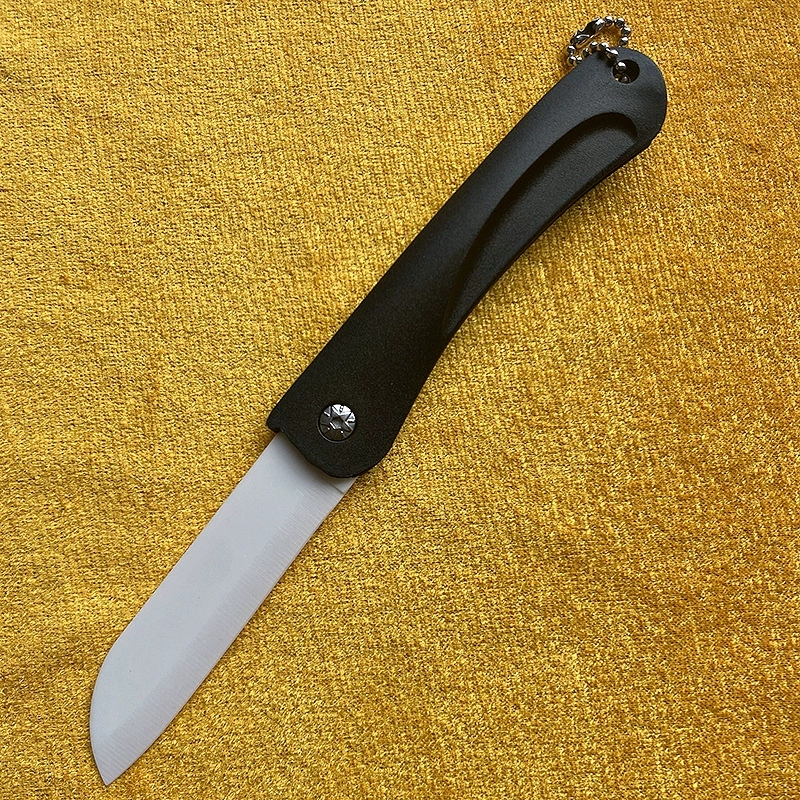 Scandinavian ceramic folding fruit pocket knife, handheld, giftable