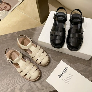 Summer retro sandals, 2023, soft sole