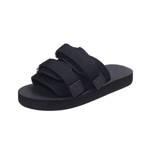 Summer New Couple Slippers Outdoor Anti-Slip Vietnam Beach Shoes Fashion Outdoor Wear Flat Slip-On for Women and Men