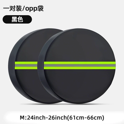 Spare wheel cover – taffeta tire cover, popular car - green-reflective-strips-m-size-2-pack-24-26inch61-66cm