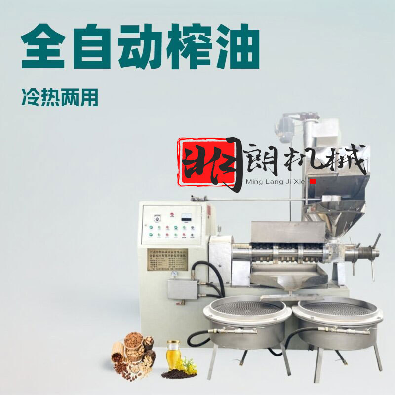 家用榨油机小型商用油坊不锈钢榨花生油榨油机菜籽油榨油机械设备