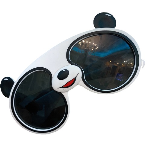 Panda Glasses Fashionable Cute Bear Children's Sunglasses Children's Sunglasses Anti-UV Sunglasses