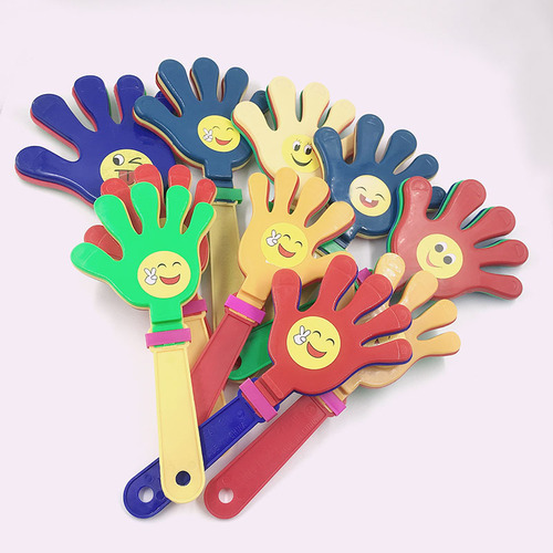 28CM large clap event cheering props non-luminous plastic palm hand clap new material palm clap wholesale