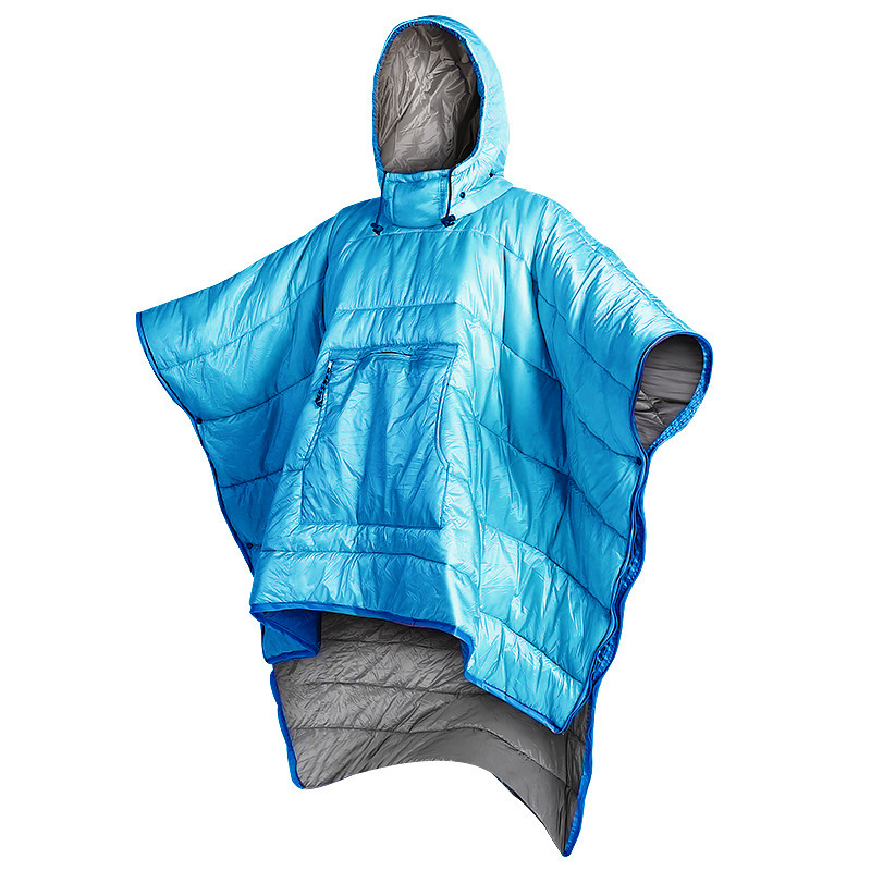 케이프 침낭 - 에메랄드 블루