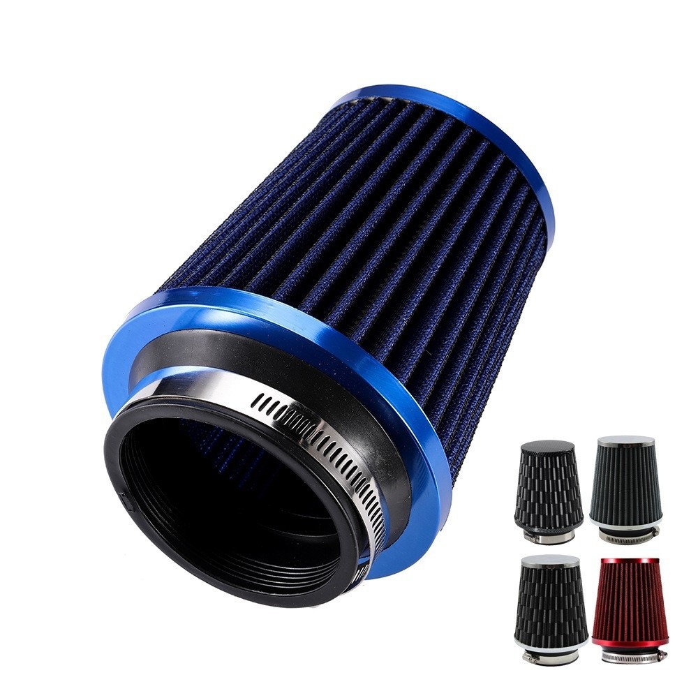 Car Modification High-Flow Mushroom Head Air Filter 60/65/70/76/90/101mm Universal Mushroom Head