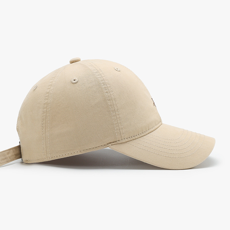 Japanische Baseballkappe Für Damen Mit Buchstaben-print Und Schirm_voghion.com