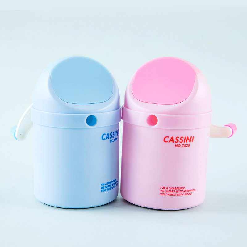 Suministro directo de fábrica 7820-dormitorio sacapuntas estudiante de dibujos animados de aprendizaje de papelería manivela Sacapuntas de lápiz Sacapuntas de aprendizaje