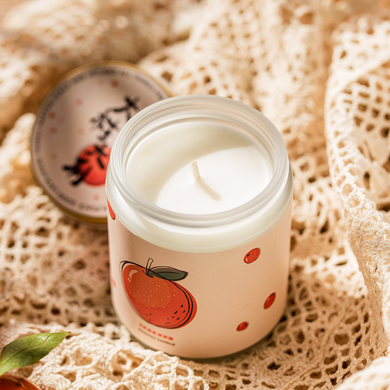 《大桔大利》BYME手工橘子香薰蠟燭伴手禮套裝伴娘伴手禮生日禮物