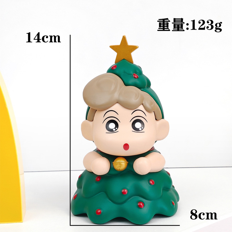 网红蜡笔小新手办潮玩周边小新公仔卡通玩偶桌面摆件玩具批发礼物|undefined