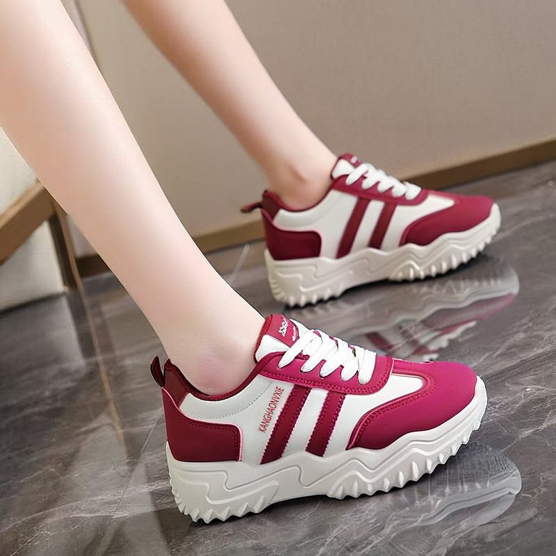 Nuevos zapatos casuales, zapatos de mujer, zapatos deportivos, zapatos de altura, zapatos de mujer, muffin, zapatos de viaje, zapatos de papá, zapatos individuales