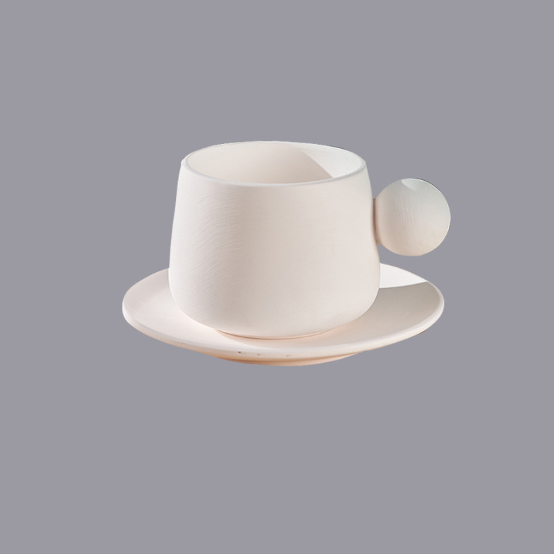 Taza de Cerámica en Blanco Cerámica para Pintar DIY, Bajo Esmalte para Manualidades DIY image 22