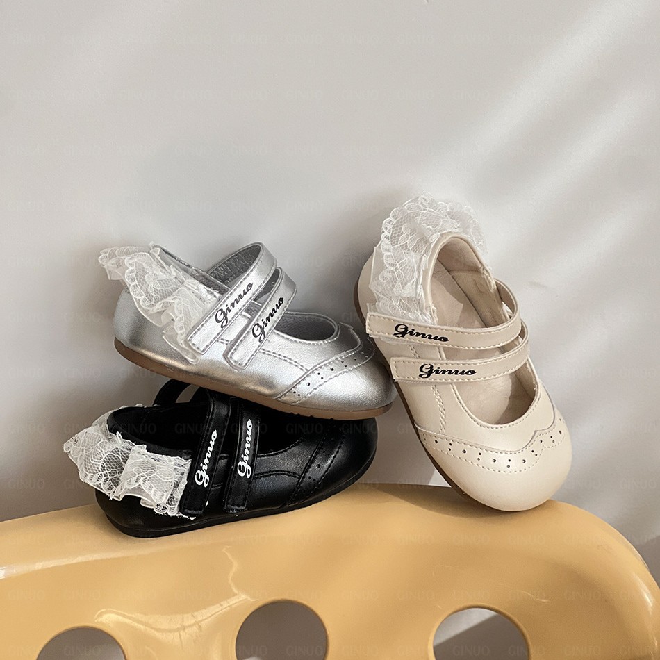 {Size 16-30} Girls' Leather Shoes Children's Princess Shoes Girls' Shoes Toddler Shoes Soft Sole Spring and Autumn New Baby Shoes