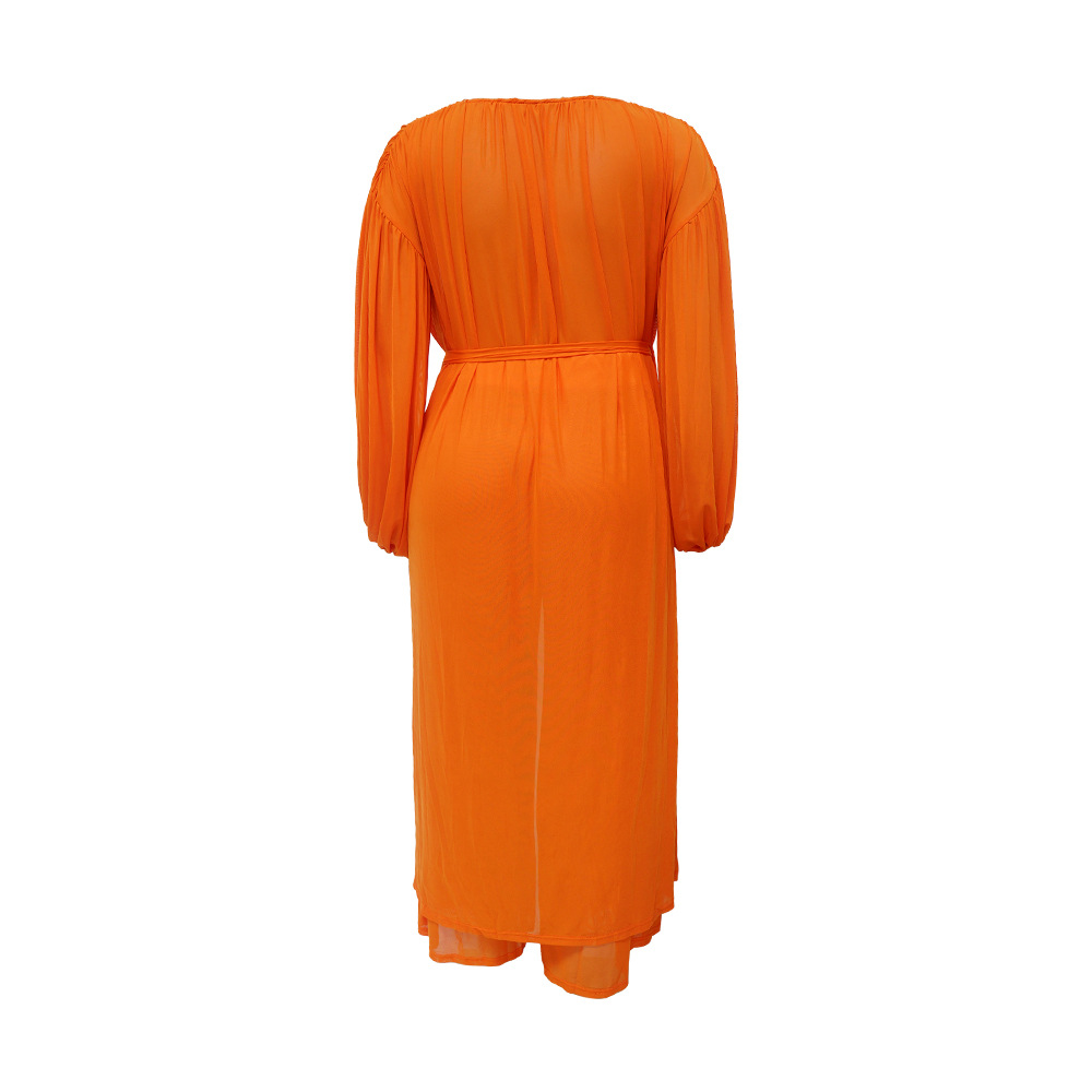 Damesæt buksesæt til plus size med flagermusærmer elegant_voghion.com