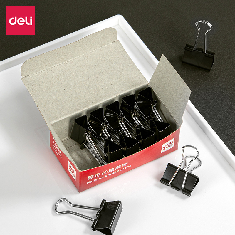 Powerful 9544-4 Long Tail Ticket Holder 25mm Tumbler (Black) (12 pcs/box)