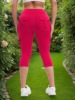 1pc High Waist Pocket Work Yoga Pants - Breathable|ms