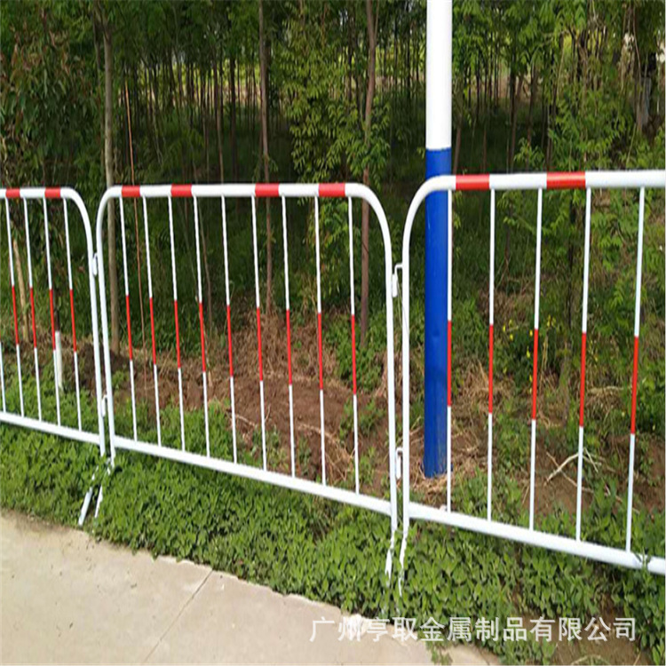 实力工厂直供商场物业景区 201 304防暴 不锈钢铁马 市政交通护栏