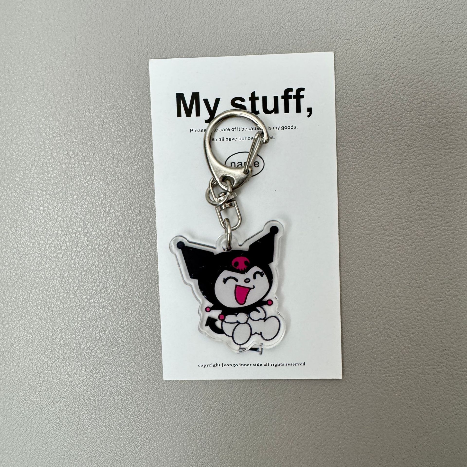Kuromi charm