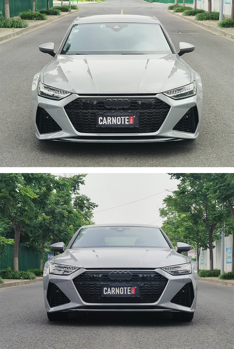 09-24 A7 modified RS7 large surround upgrade S7 front and rear bumper side skirt tail lip tremella for Audi A7 wholesale