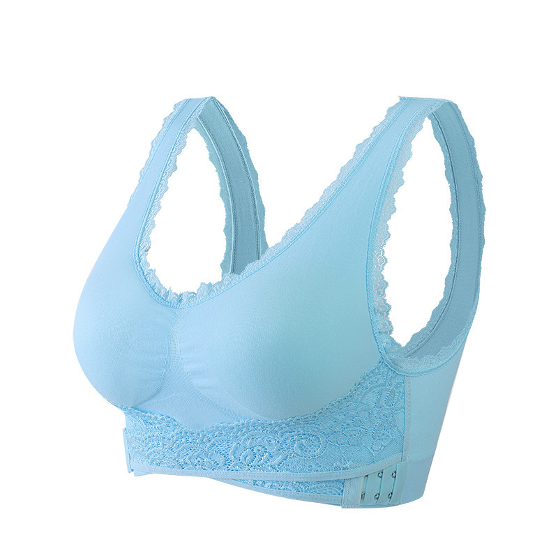 6xl frontal Cruz hebilla lateral Sujetador deportivo inalámbrico ajustable push up yoga running LACE Edge soporte de pecho chaleco image 13