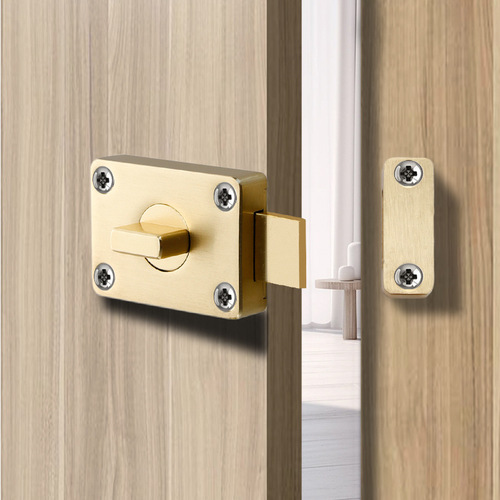 Wholesale door latch sliding door sliding door exposed small latch thickened door buckle door latch lock buckle door latch