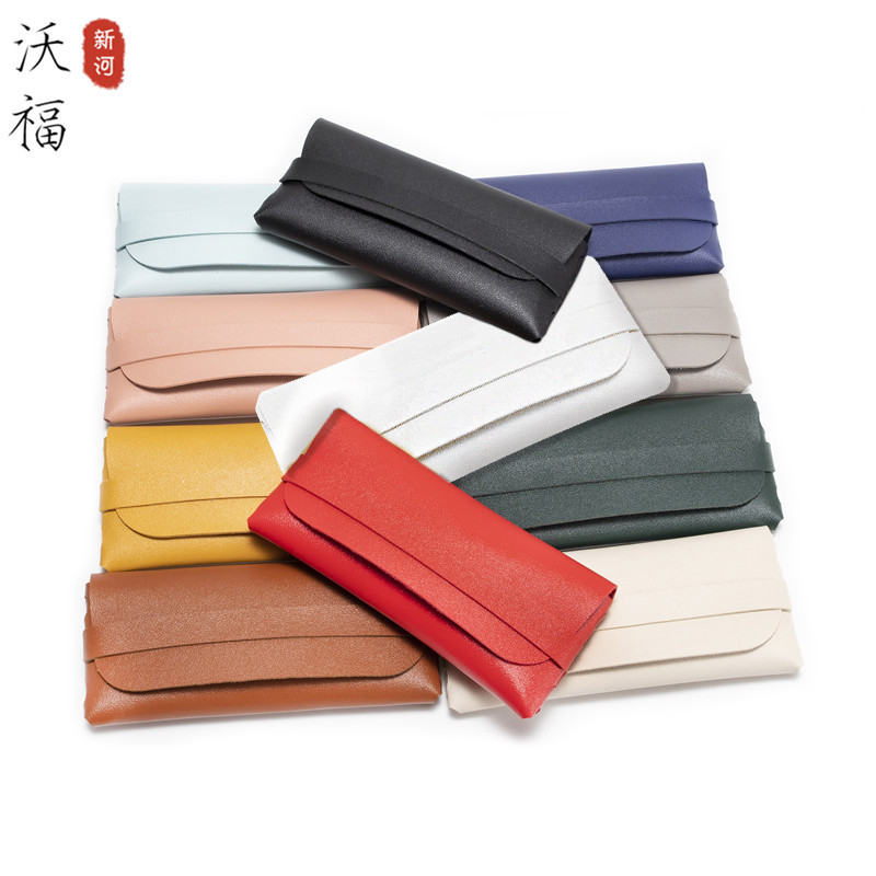 時尚太陽鏡編織軟包皮眼鏡盒子墨鏡盒眼鏡盒軟包批發定logo制批發