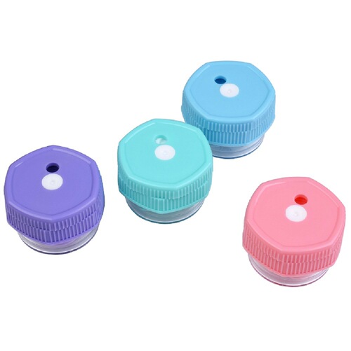 Portable mini cleaning box for contact lens cleaning, manual semi-automatic rotary cleaner, rotary protein remover