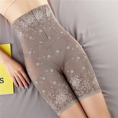 Abdominal pants for women after childbirth high waist slimming shaped stomach-retaining summer thin body underwear shaping legs safety pants