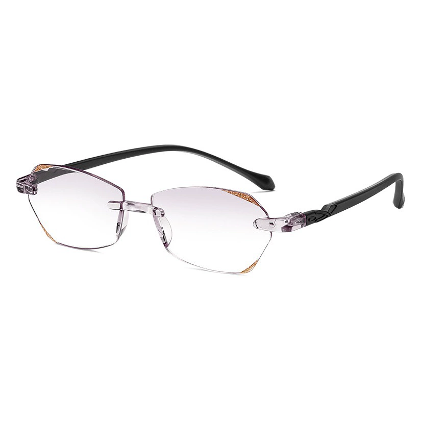 Фабрика прямых продаж очки для чтения ретро безоправы очки анти-Blu-ray умный зум модные минималистичные очки для мужчин и женщин