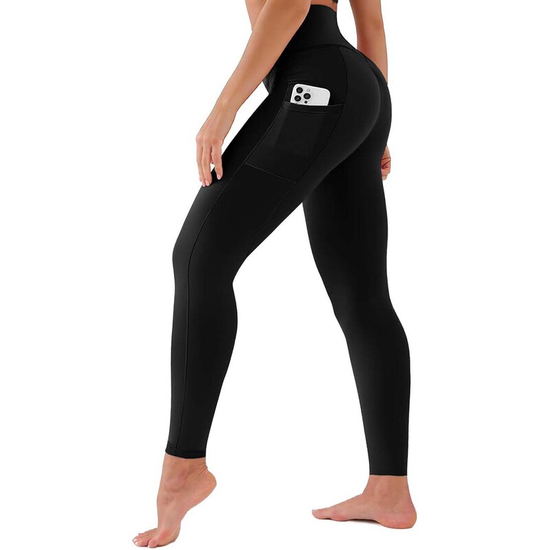 High-Waisted Yoga Pants with Slant Pockets for Women, Sports Leggings, Elastic Slim-Fit Tummy Control, Butt-Lifting, Gym Wear, Slimming Effect High-Waisted Yoga Pants with Slant Pockets for Women, Sports Leggings, Elastic Slim-Fit Tummy Control, Butt-Lifting, Gym Wear, Slimming Effect