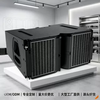 演出无源弯曲线阵音箱 双单元演唱会音乐节商业舞台工程线阵音响