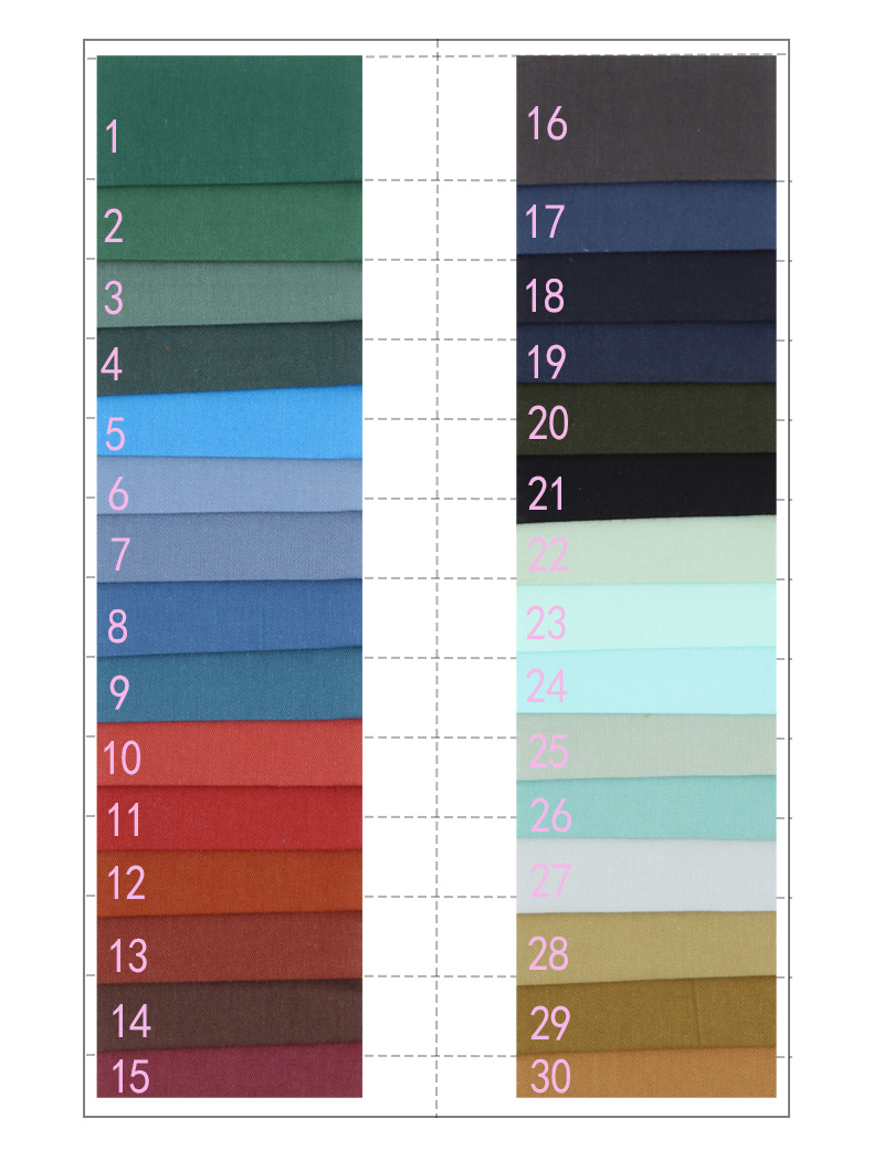 40 sarga lavada tela de algodón en stock al por mayor 165g tejido peinado lavado tela de la camisa de vestir de algodón