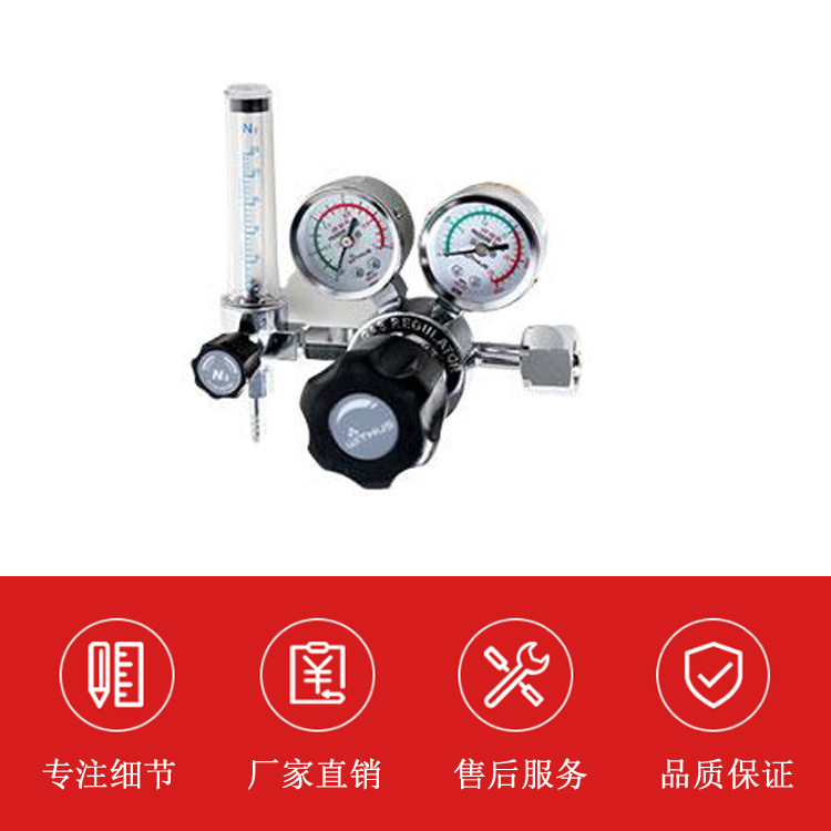 流量计式减压器 韩式氮气减压器带流量计仪器仪表小型专用设备