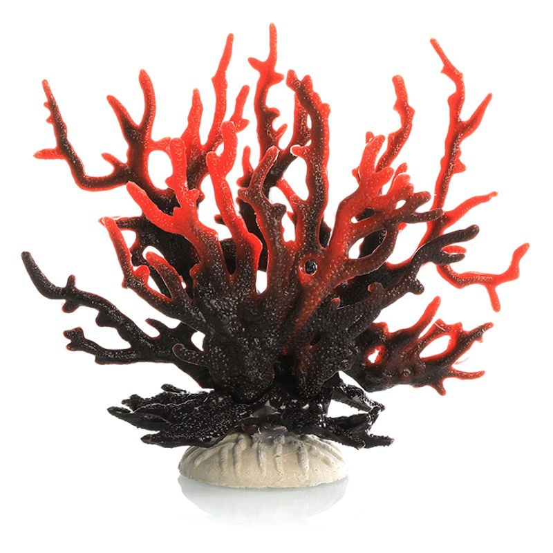 Аквариум пейзаж Коралловая ветка Рокарий ракушка Моделирование поддельные водные растения Украшение для резервуара с морской водой Вид на море железная ветка