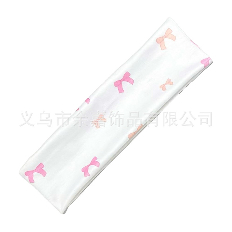 欧美瑜伽弹力头带运动健身跑步吸汗束发带韩版素色头饰头巾发箍|undefined