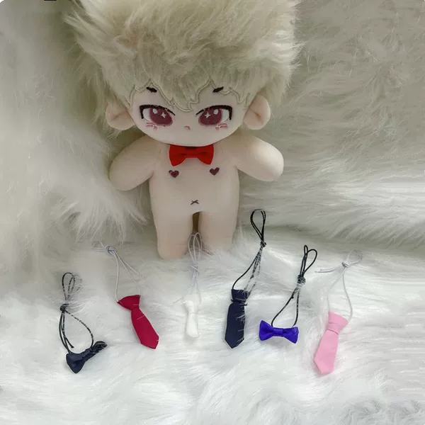 20cm15cm10cm doll cotton doll pull cloth tie bow tie suit shirt accessories