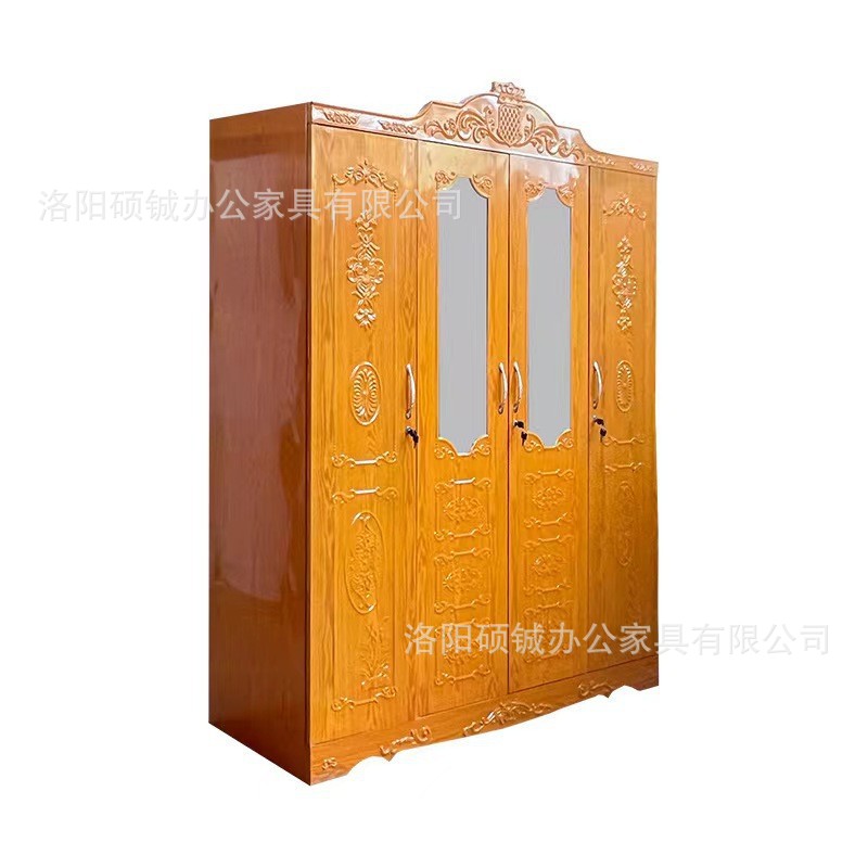 Armario de acero prensado para comercio exterior, armario de acero grabado, armario de hierro, armario para guardar ropa de cama, armario de almacenamiento con diseños impresos, más adecuado para uso doméstico. image 21